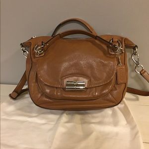 Coach Kristin Leather Round Satchel